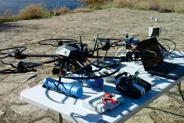 Dron con tecnología de última generación